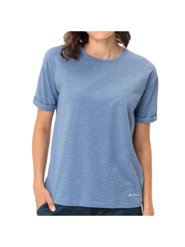 Vaude Mineo Striped T-Shirt in Blau