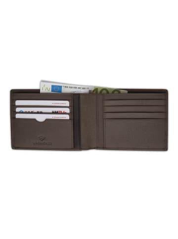 Roncato Alaska Geldbörse RFID Schutz Leder 13 cm greige