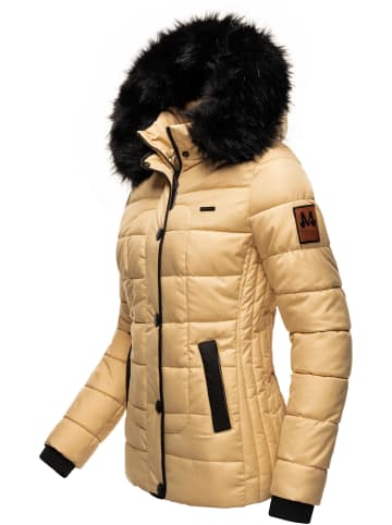 Marikoo Winterjacke Unique in Beige