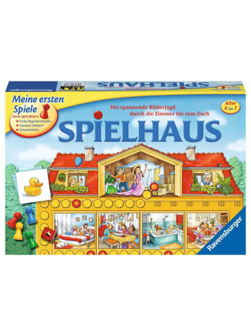 Ravensburger Laufspiel Spielhaus - Kinderspiel ab 4 Jahre 4-7 Jahre in bunt