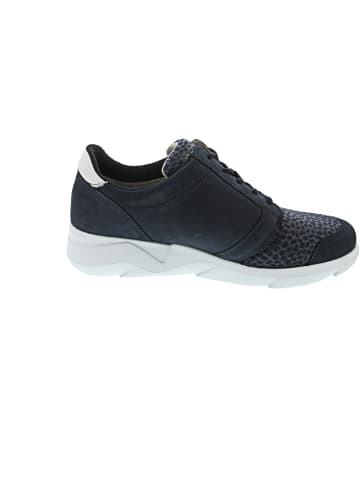 WALDLÄUFER K-Funky sportlicher Schnürer Blau