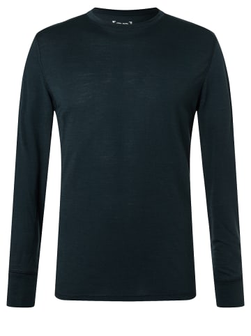 super.natural Merino Longsleeve M TUNDRA175 LS in blau