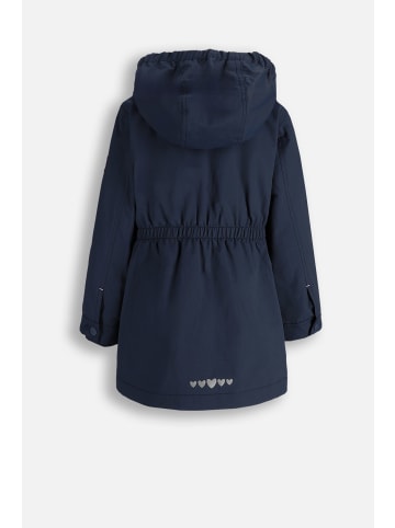 Coccodrillo Übergangsjacke mit herausnehmbarer Kapuze in dunkelblau