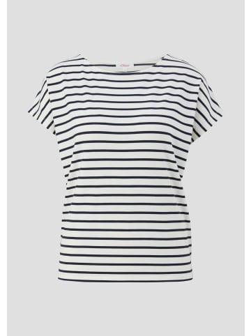 s.Oliver T-Shirt in 02H2_ecru