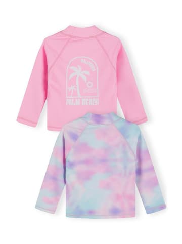 Minoti 2-er Pack Badeshirts 30SWIM177 in hellpink