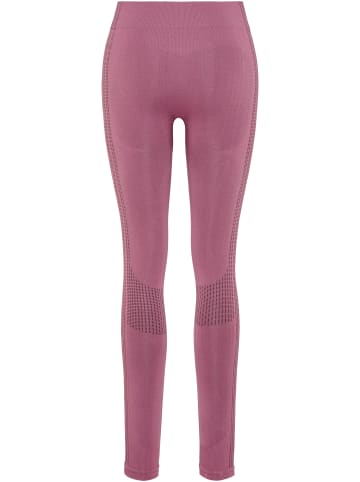 Hummel Hummel Tights Hmlmt Yoga Damen Atmungsaktiv Dehnbarem Feuchtigkeitsabsorbierenden Nahtlosen in HEATHER ROSE