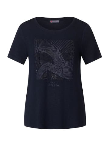 Street One T-Shirt in deep blue