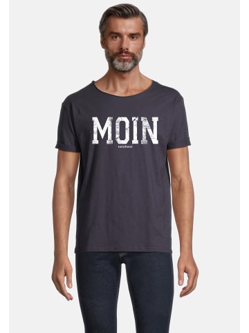 Salzhaut Shirt KIMM - MOIN in Navy - White