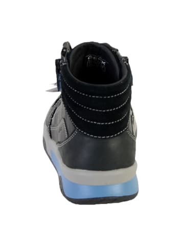 Geox Sneaker Uptown Kinder J Perth B.D - SYNT+WAX.LEA Schwarz