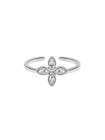 Steel_Art OneSize Ring Damen Serena silberfarben poliert in silberfarben poliert