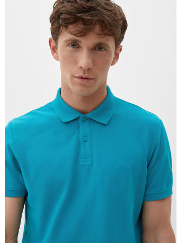 s.Oliver Polo-Shirt kurzarm in Petrol