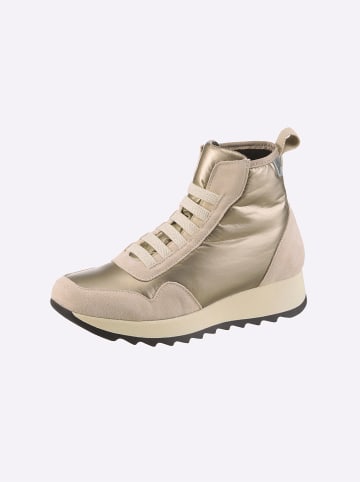 Heine Stiefelette in sand-taupe-metallic