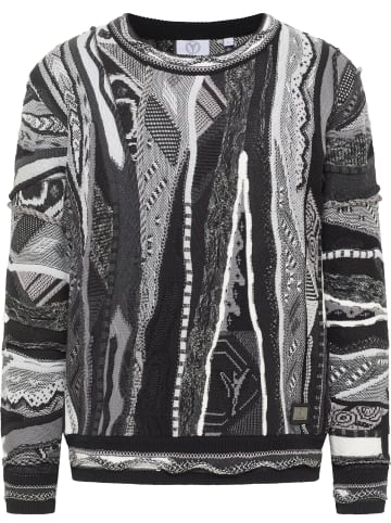 Carlo Colucci Strickpullover Dondi in Anthrazit