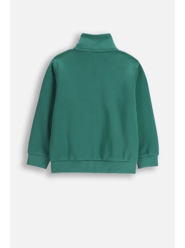 Coccodrillo Reißverschluss-Sweatshirt in grün