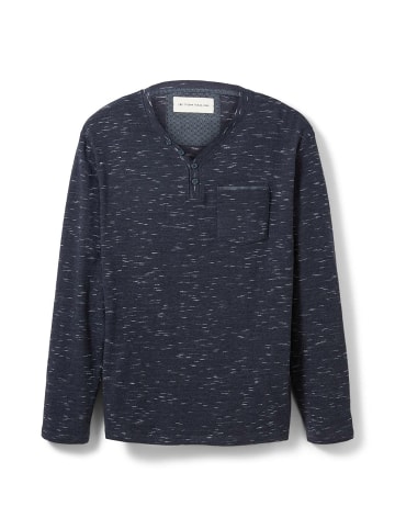 Tom Tailor V-Kragen Langarmshirt für Herren in kombi