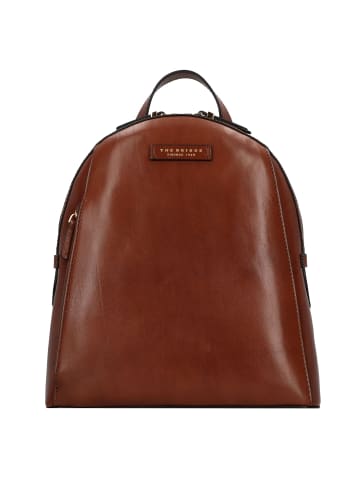 The Bridge Costanza City Rucksack Leder 29 cm in marrone