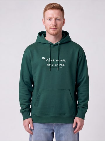 wat? Apparel Sweatshirt Was muss das muss in Glazed Green
