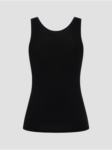 Erlich Textil  Tanktop LIGHT TOUCH TANKTOP in schwarz