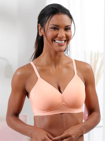 Naturana T-Shirt-BH ohne Bügel in apricot