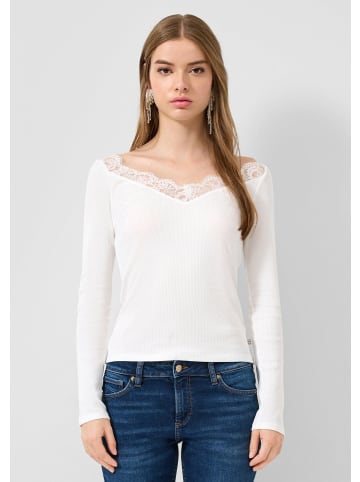 QS T-Shirt  in  0200_creme