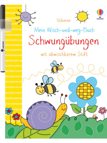 Usborn Papeterie/PBS - Mein Wisch-und-weg-Buch, Schwungübungen