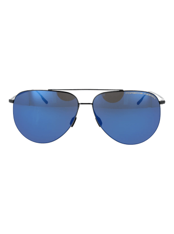 Porsche Design Unisex Sonnenbrillen Pilotensonnenbrillen Schwarz