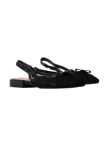 Stephan Paris Ballerinas zum Hineinschlüpfen Schwarz