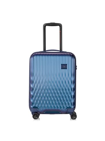 Pack Easy Flow 4 Rollen Kabinentrolley S 52 cm in moroccan blau