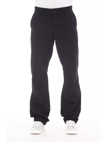 Alpha Studio Blau Baumwolle Herren Hose