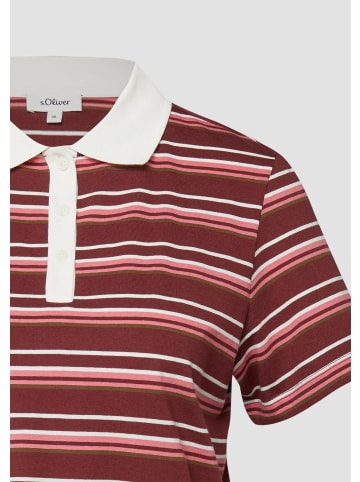 s.Oliver Polo-Shirt in 39G5_bordeaux