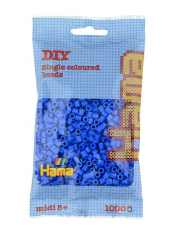 Hama Beutel Midi-Bügelperlen in blau