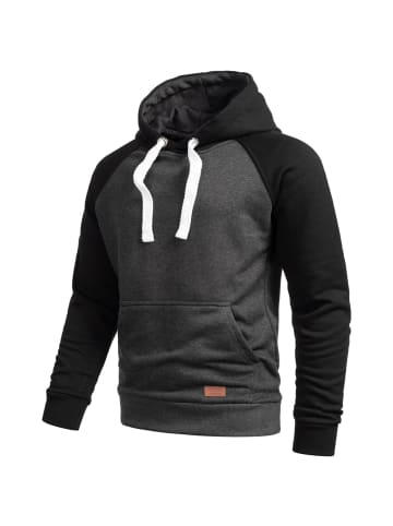 Alessandro Salvarini Hoodie AS-297 in Dunkelgrau