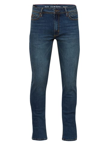 KOROSHI Jeans Stretch Regular Fit in blau