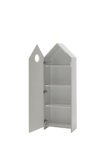 58 aufm Kessel REGALSCHRANK Kania 58x37x171 MDF+Holzwerkstoff Weiß
