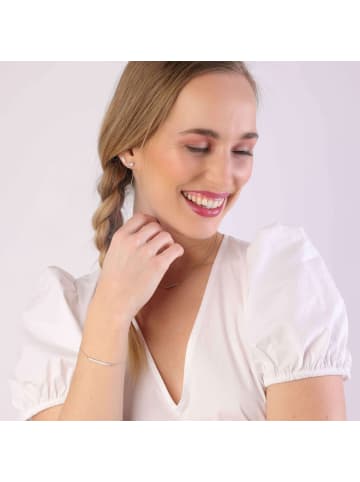 Lucardi 925 Silber Ohrringe Stern