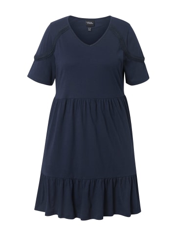 Ulla Popken Jerseykleid in marine