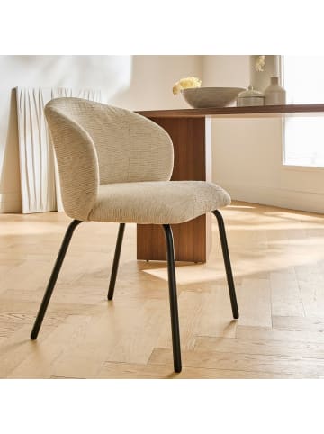 CALICOSY 2er-Set Konsole PALMO  in Beige - (W)45  x (H)79  x (L)49 cm