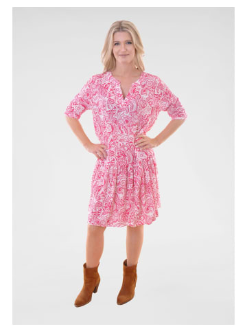 Navigazione Kleid in pink/weiSS