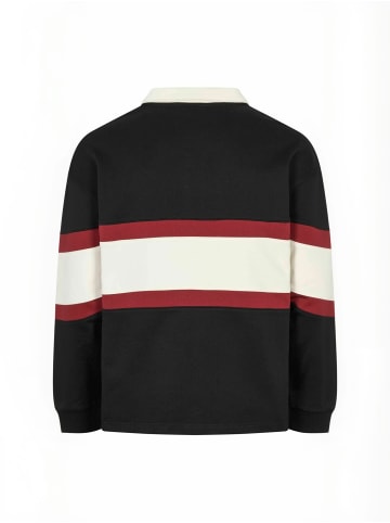 Kappa Poloshirt KMAuthentic Orsen in black-white-red winery
