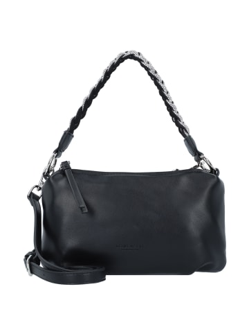 Seidenfelt Aminne Handtasche 25 cm in Black-Silver