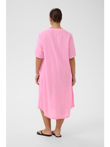 KAFFE curve Kleid KCmille Loose fit in Pink Frosting