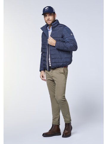 Polo Sylt Jacke im Stepp-Look in Blau