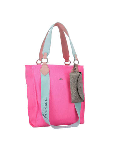 Fritzi aus Preußen Izzy02 Canvas Shopper Tasche 32 cm canvas neon pink