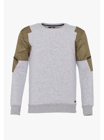 PLUS EIGHTEEN Sweater in Grau Melange