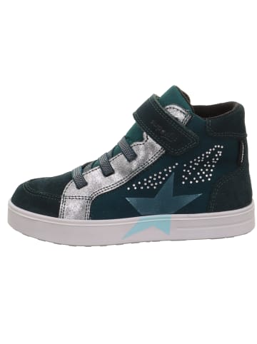 superfit Ankle Boot STELLA in Grün/Hellblau