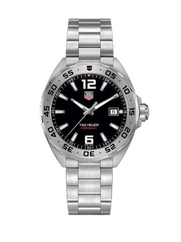 Tag Heuer Uhr silber schwarz WAZ1112.BA0875
