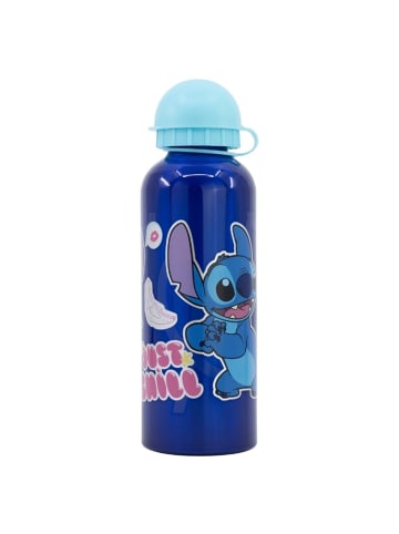 Lilo & Stitch Distorsion Aluminium Trinkflasche 530ml Ideal für Fans