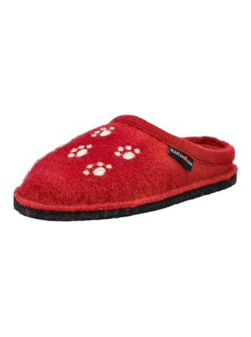 HAFLINGER Hausschuhe in Rot
