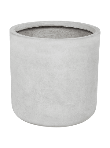 Beliani Outdoor Blumentopf MESSENE in Grau - (W) 34 x (H) 33 x (L) 34 cm