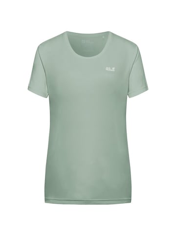 Jack Wolfskin T-Shirt TECH T W in Grün2030